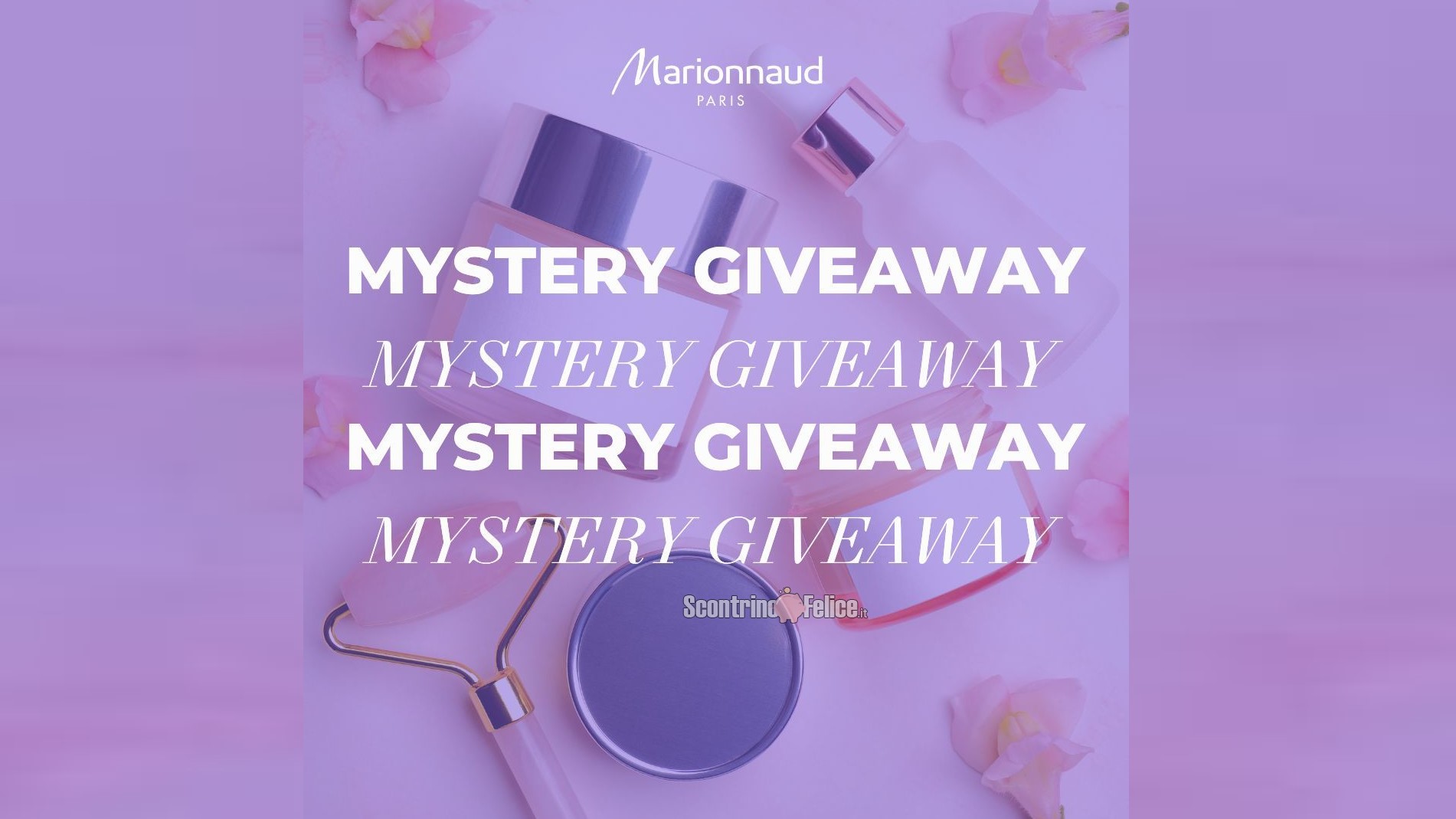 Giveaway Marionnaud vinci 3 mystery box