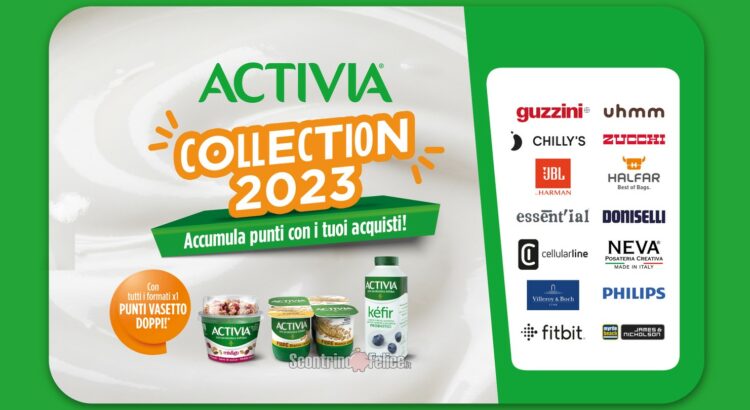 Raccolta Activia Collection 2023: accumula punti e richiedi premi!