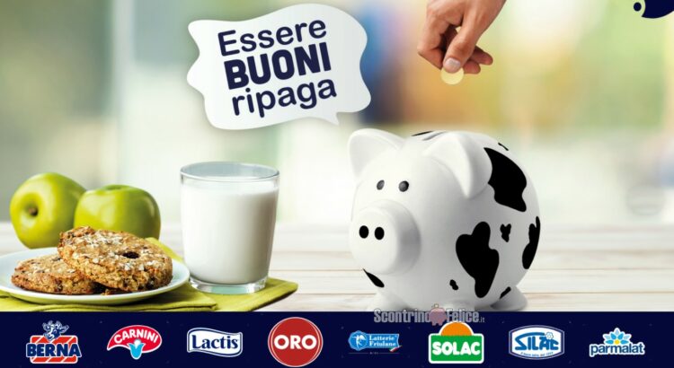 Cashback Essere Buoni Ripaga: ricevi il rimborso sul latte e vinci 1 anno di bollette pagate!