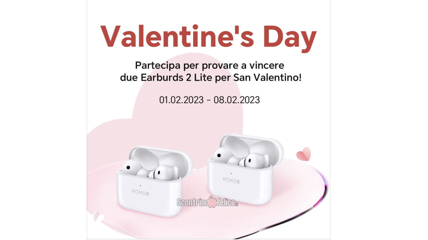 Vinci subito la possibilità di avere due Earbuds 2 Lite a solo 1 euro!