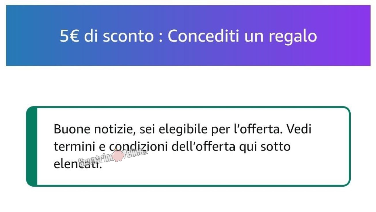 Amazon Concediti un regalo