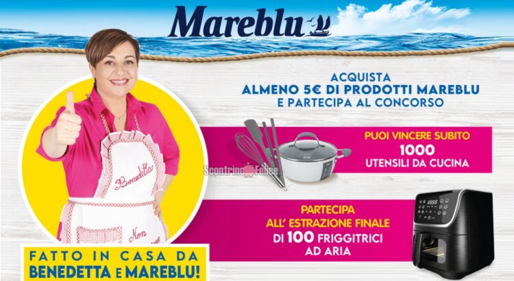 Concorso "Fatto in casa da Benedetta e Mareblu": vinci 1000 utensili da cucina e 100 friggitrici ad aria