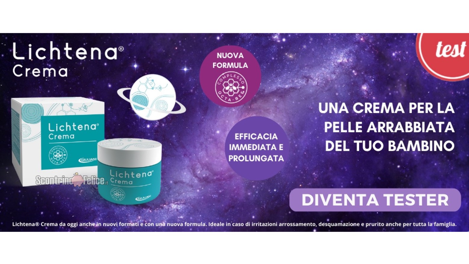 Diventa tester crema Lichtena (Nuova Formulazione)