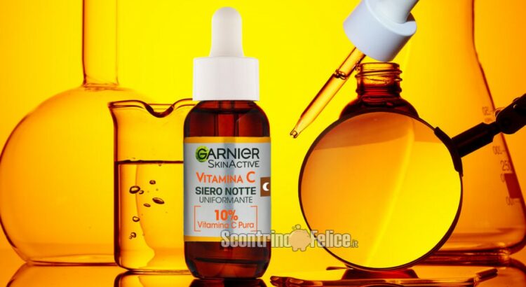 Diventa tester Garnier SkinActive - Nuovo Siero Notte Vitamina C