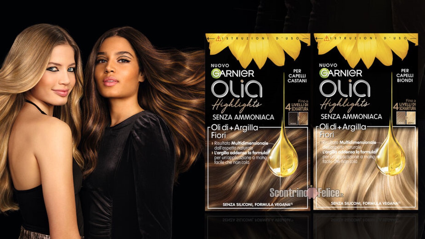 Diventa tester Nuovo Garnier Olia Highlights