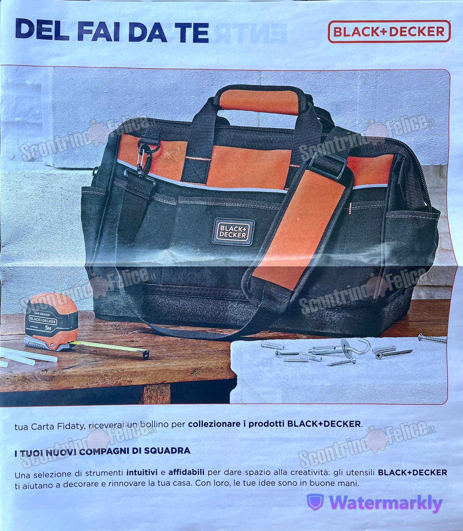 Nuova Raccolta Punti Esselunga Black+Decker: colleziona gli attrezzi! 83