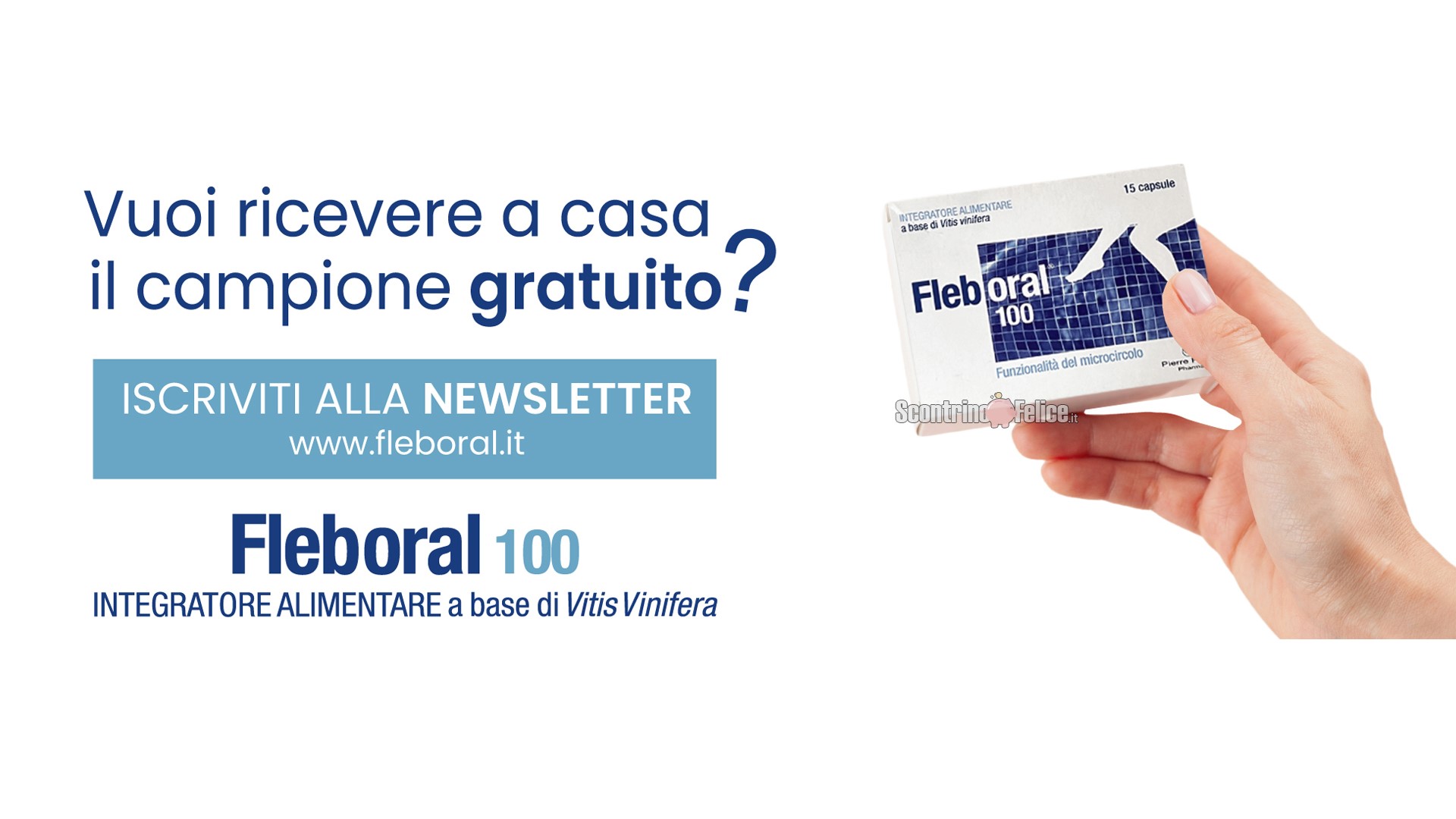 Campione omaggio di FLEBORAL100 da richiedere subito