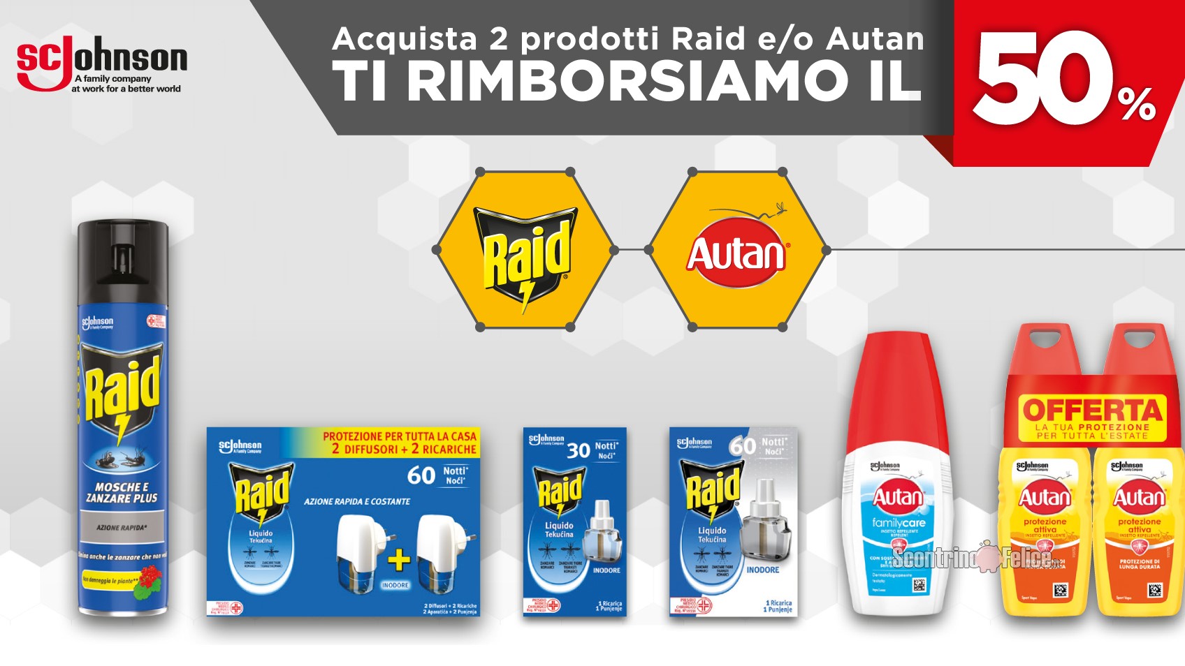 Cashback Raid e Autan "Libera l'estate": ricevi il rimborso del 50%