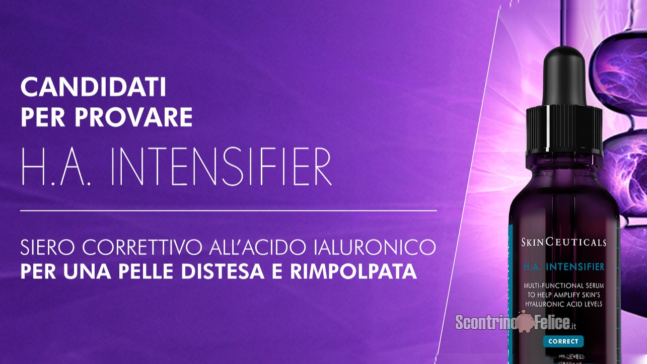 Diventa tester siero H.A Intensifier di SkinCeuticals