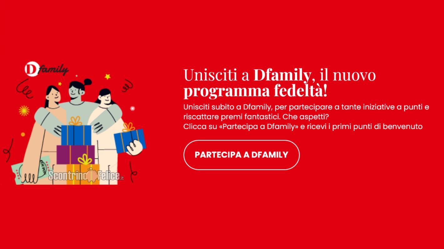 Raccolta punti Henkel Donna D "Dfamily": scopri come funziona!