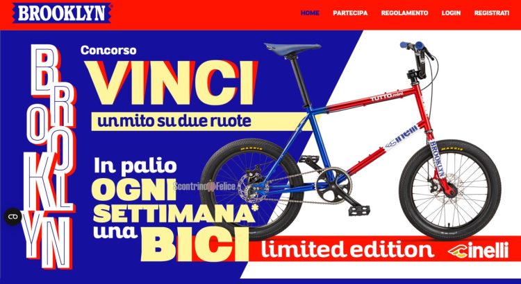 Concorso Brooklyn “Vinci Un Mito Su Due Ruote”: in palio biciclette Limited Edition by Cinelli