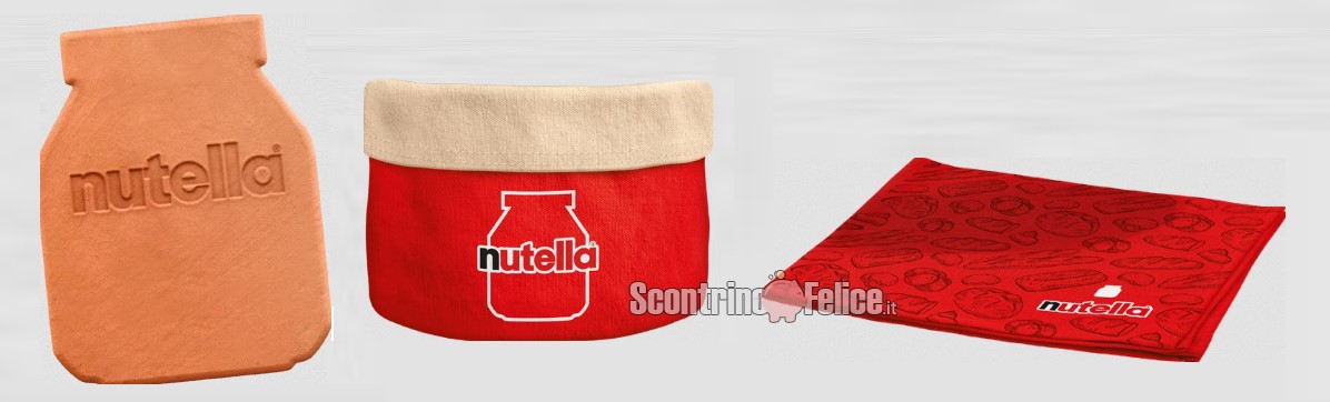 Concorso Nutella: vinci 1 kit pane ogni ora 2