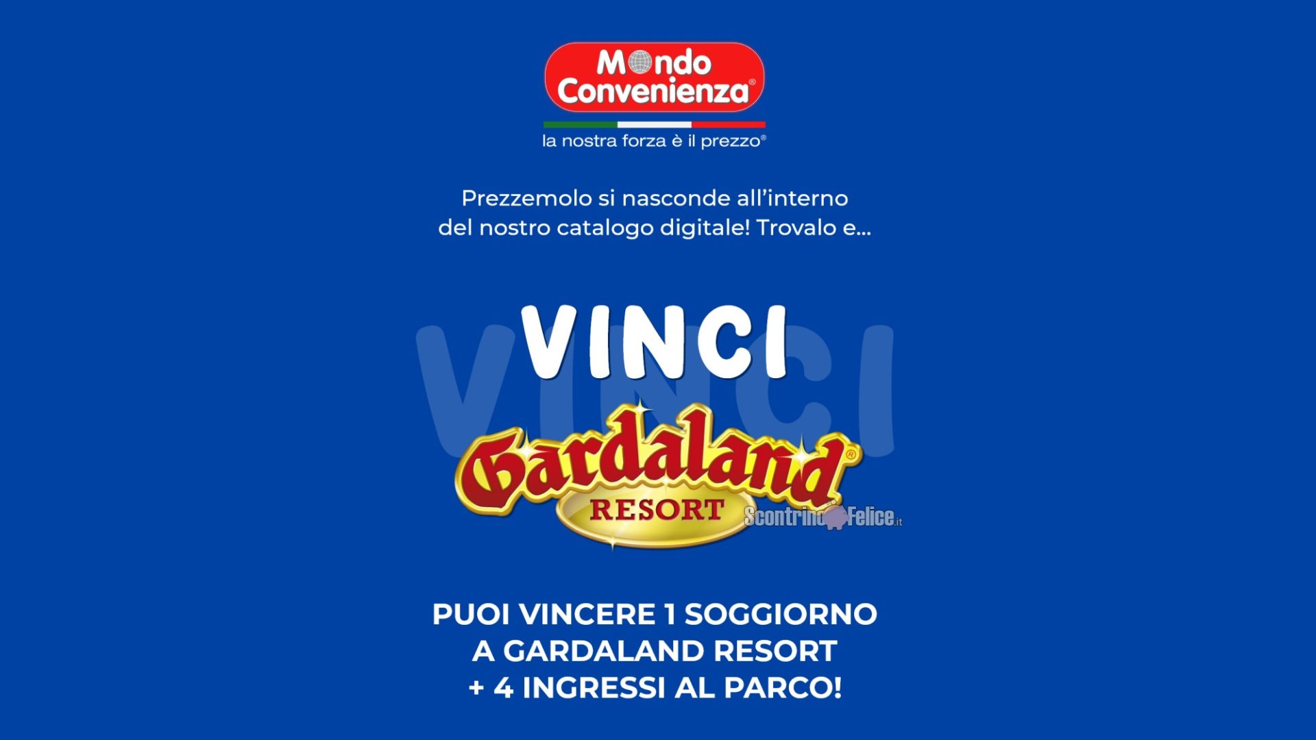 Concorso gratuito Mondo Convenienza: vinci Gardaland Resort