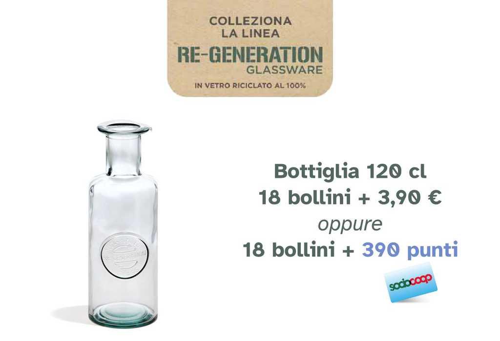 Raccolta punti Coop Re-Generation Glassware 2023: colleziona i contenitori in vetro riciclato 12