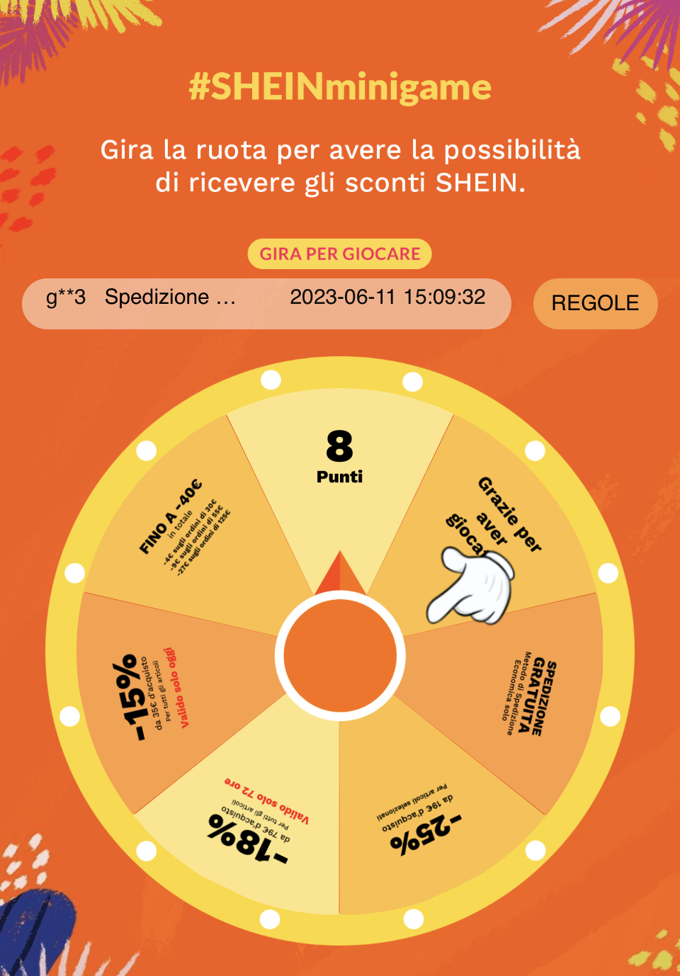 Gioco Shein Happy Flip: vinci sconti e punti fino a 120 euro 31