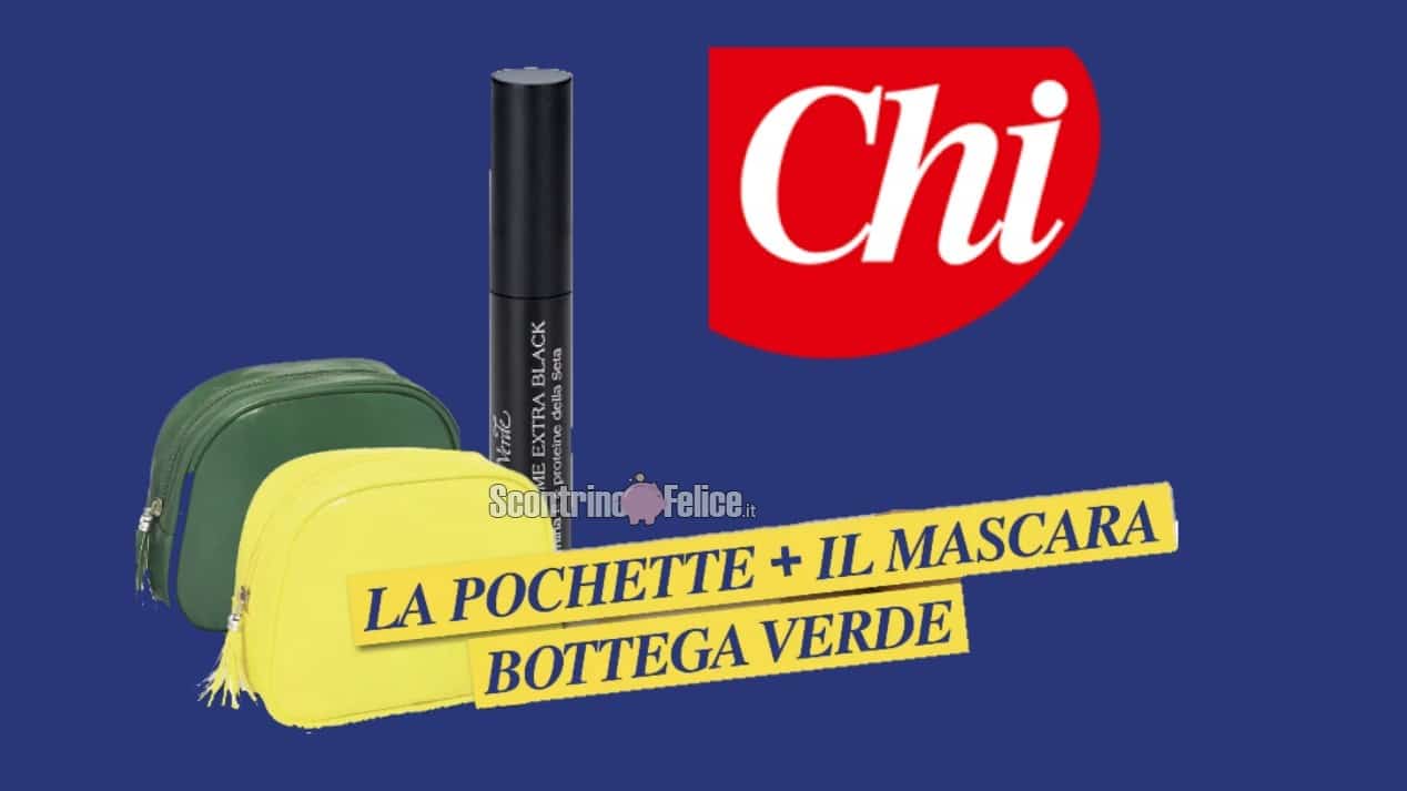 Affari in Edicola: pochette e mascara Bottega Verde con CHI