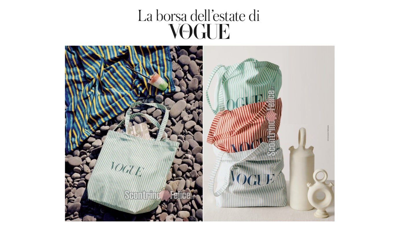 Affari in edicola: borsa tote bag con Vogue