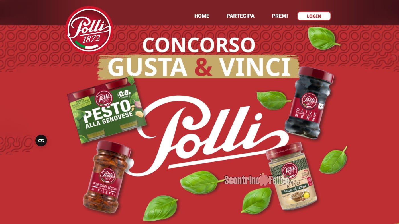 Concorso Polli "Gusta e Vinci": in palio buoni spesa fino a 1000 euro e 1 fornitura di prodotti per 1 anno!