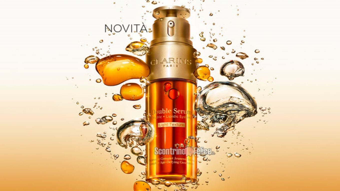 Diventa tester del nuovo Double Serum Light Texture di Clarins