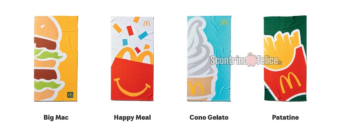 Scopri come avere i nuovi Teli mare McDonald's 2023! 38