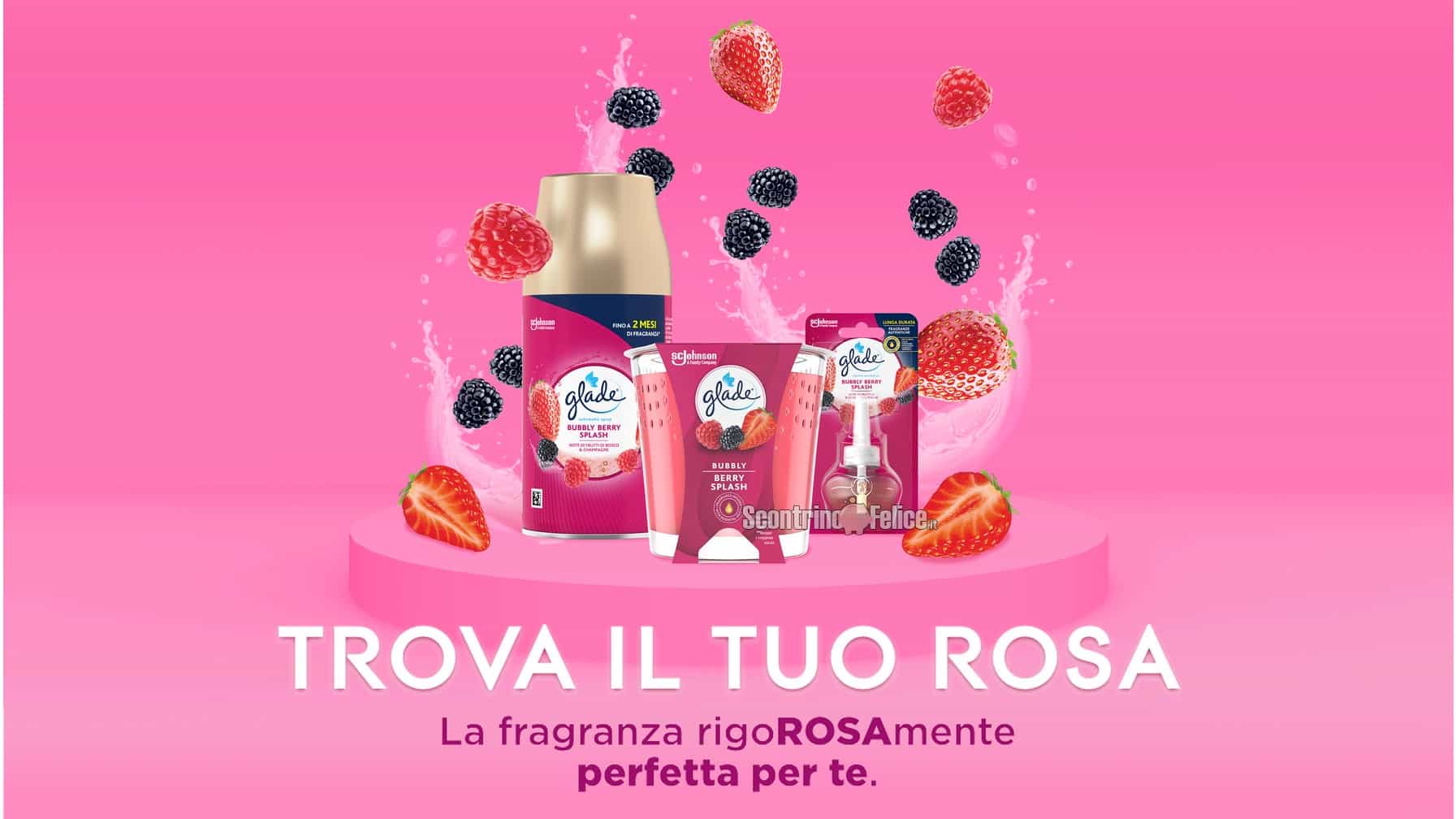 Buono sconto Glade Bubbly Berry Splash da scaricare e stampare subito!