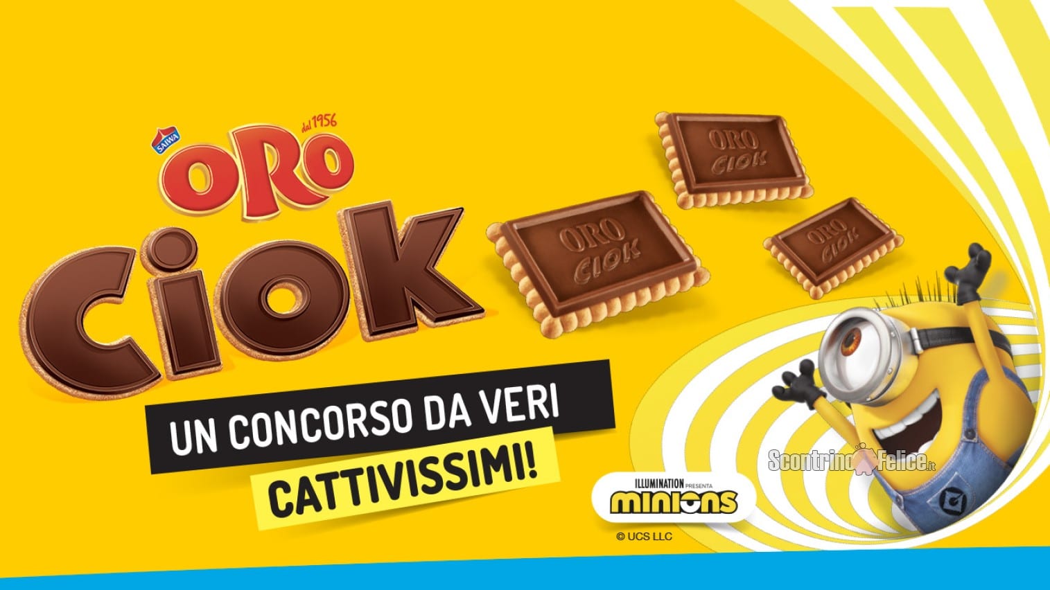 Concorso Oro Ciok: vinci 1.500 Funko Pop! Minions The rise of Gru
