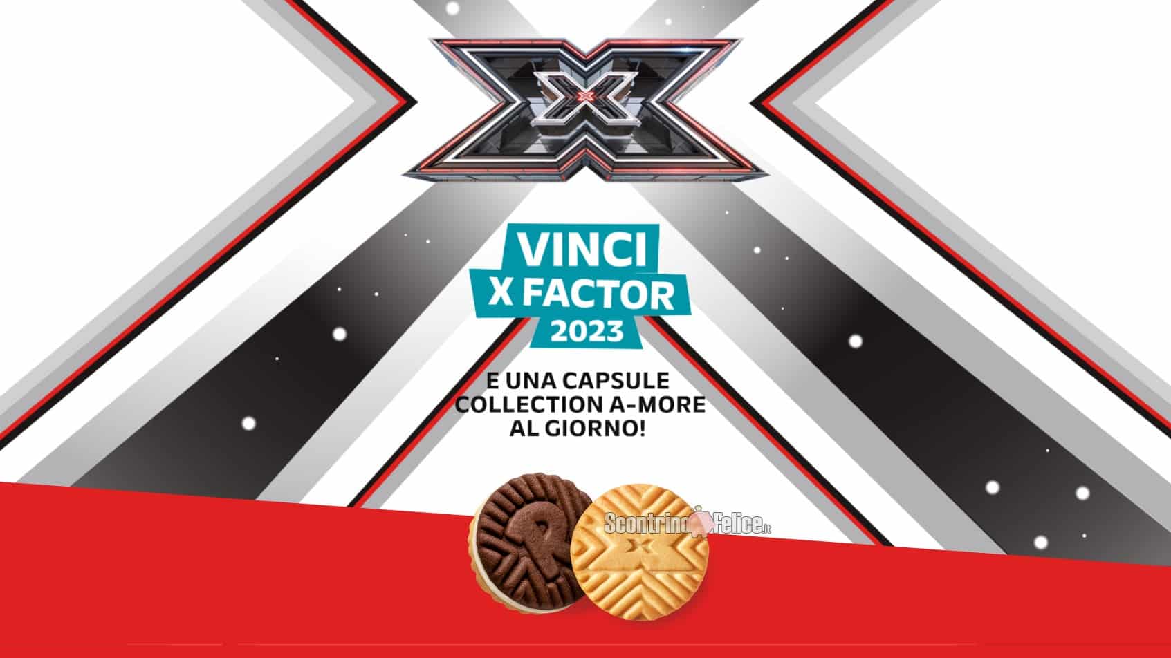 Concorso Ringo vinci X Factor 2023 e 1 capsule collection A-More al giorno