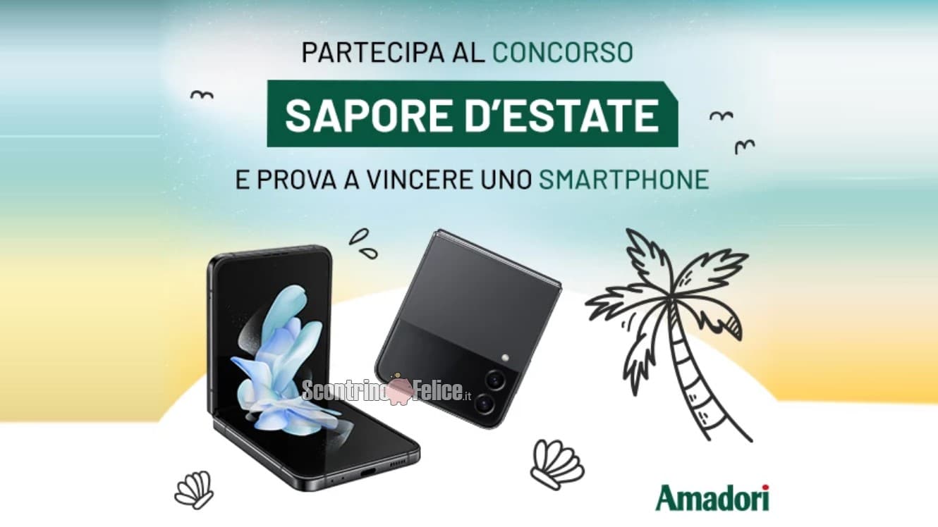 Concorso gratuito Amadori: vinci 2 Smartphone Samsung