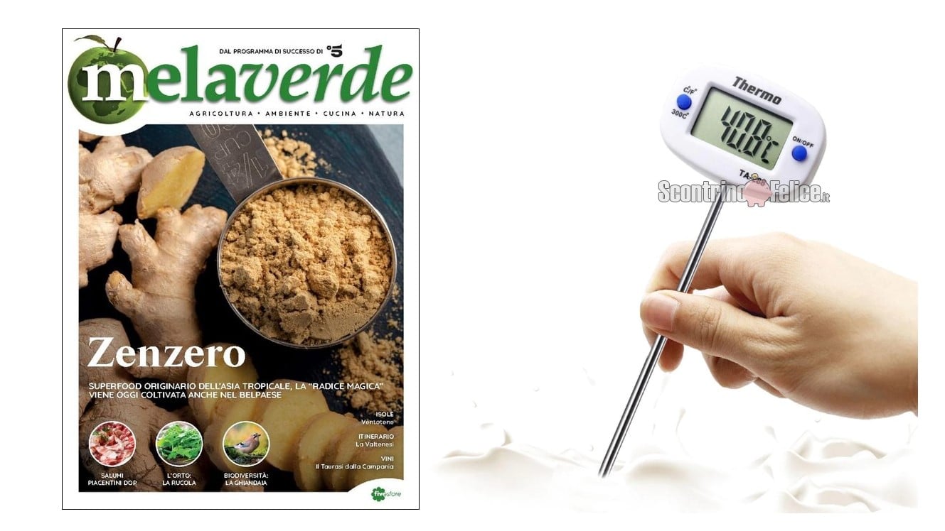 Affari in Edicola: termometro digitale con MelaVerde