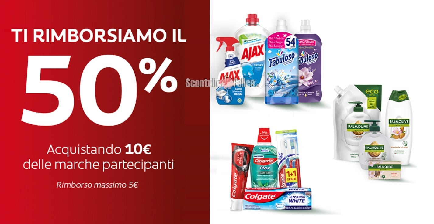 Cashback "Più Uniti, Più Forti": ricevi un rimborso del 50%