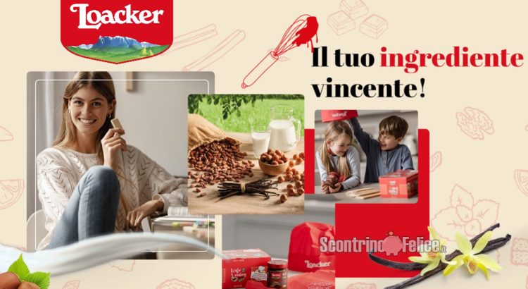 Concorso gratuito Loacker “Il tuo ingrediente vincente”: vinci ogni giorno 1 Wafer Making Kit