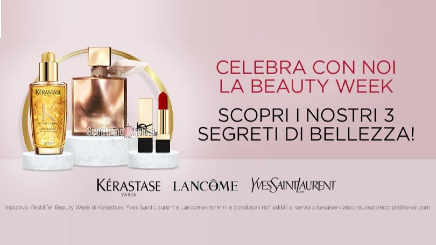 Diventa Tester YSL, Lancome e Kerastase