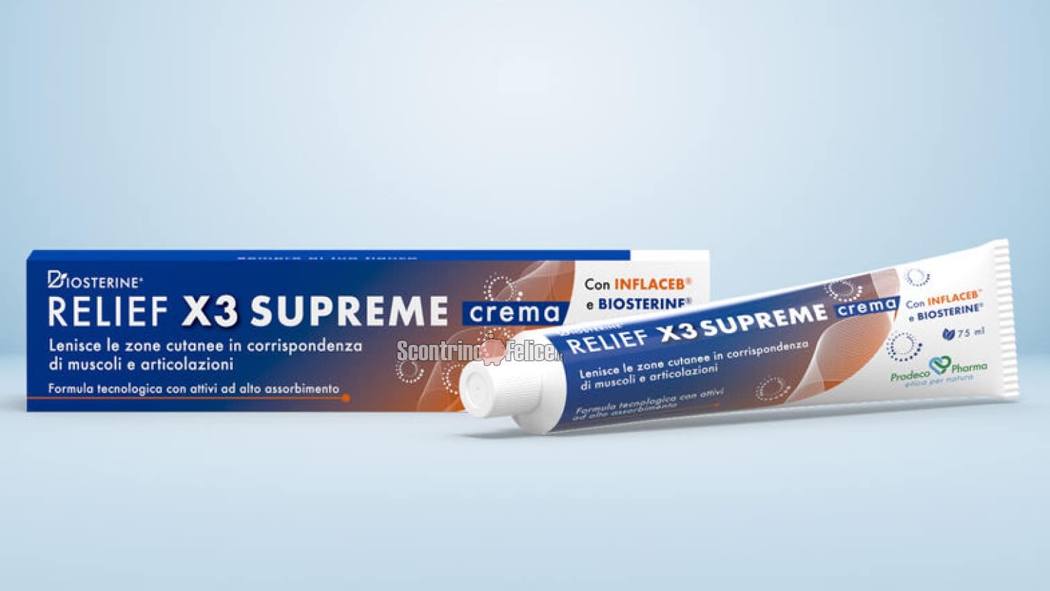 Diventa tester crema Biosterine® Relief X3 Supreme