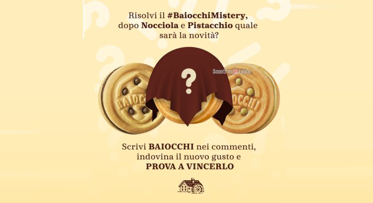 Giveaway Baiocchi Mystery: scopri il nuovo gusto e vinci 10 box in edizione limitata