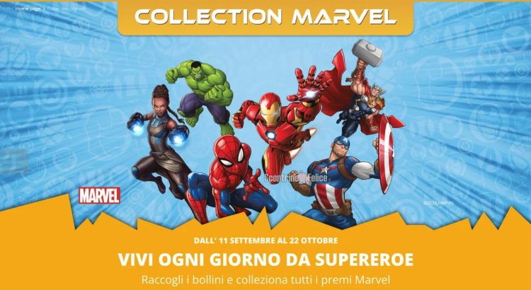 Raccolta punti "Collection Marvel" da Carrefour: scopri come funziona!