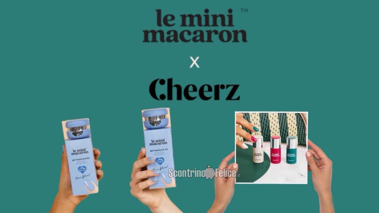 Vinci GRATIS 100 euro in stampe Cheerz e 100 euro in prodotti Le Mini Macaron