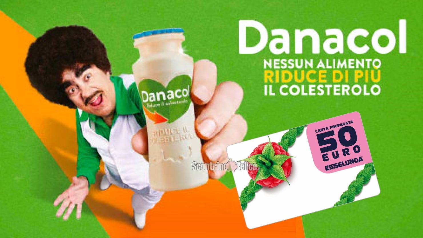 Concorso Danacol da Esselunga: vinci carte spesa da 50 euro