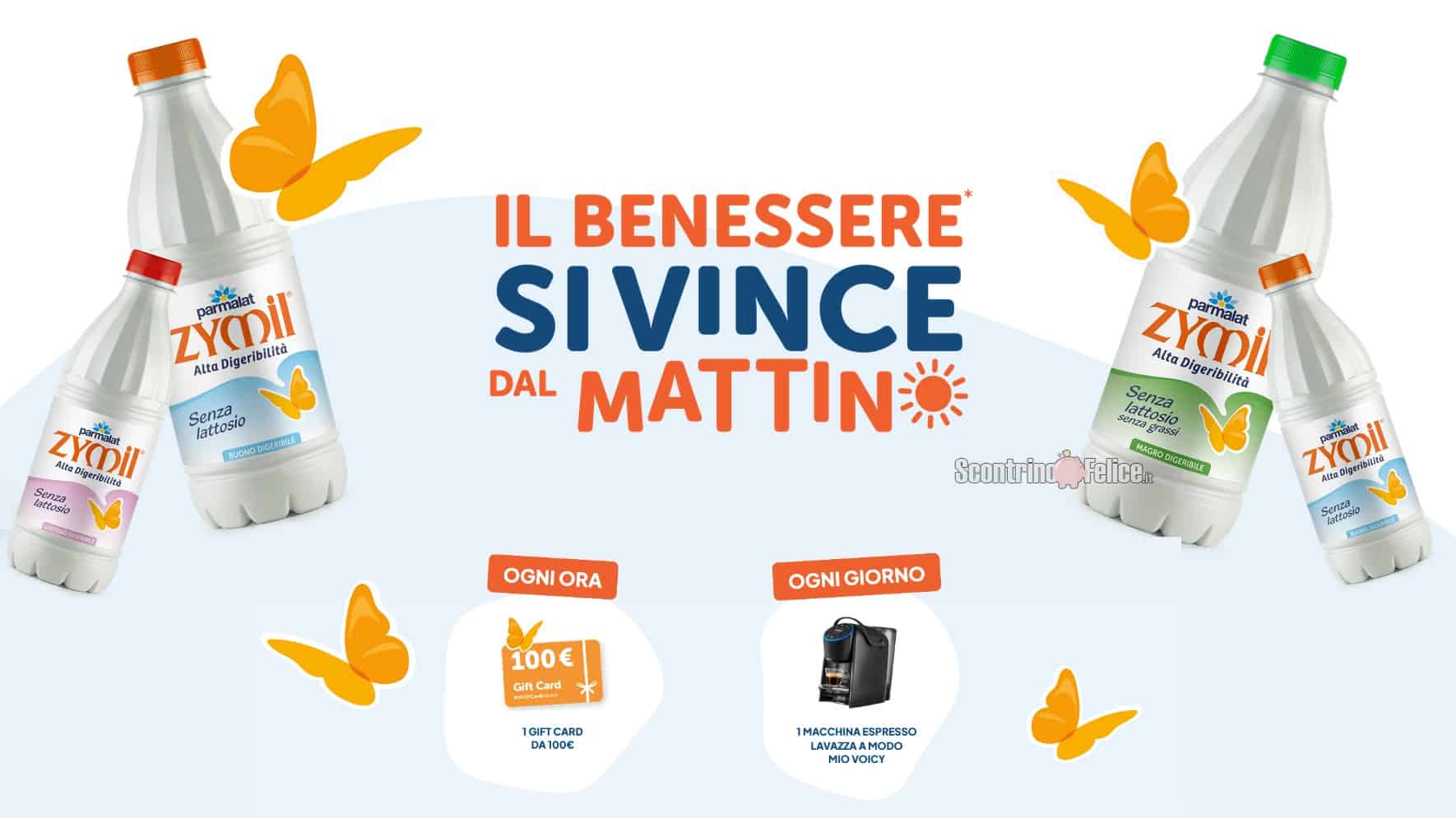 Concorso Zymil: vinci gift card da 100 euro e macchina espresso Lavazza a Modo Mio Voicy