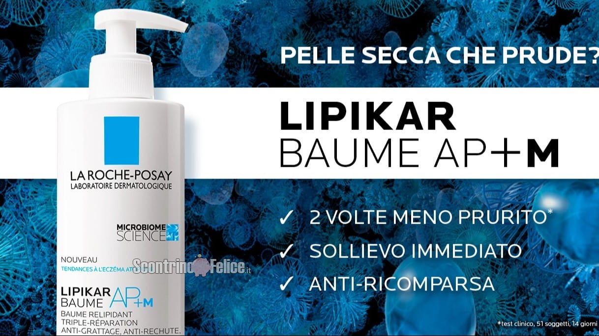 Diventa tester Lipikar Baume AP+M di La Roche-Posay