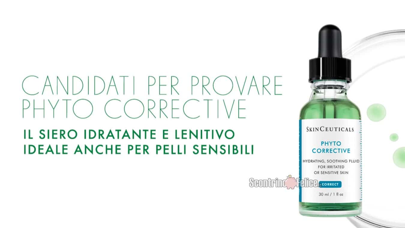 Diventa tester siero Phyto Corrective di SkinCeuticals