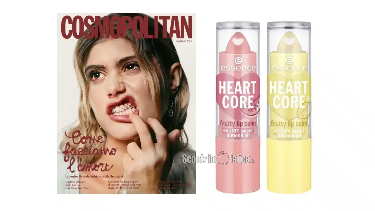 Affari in Edicola: Cosmopolitan con lip balm Essence