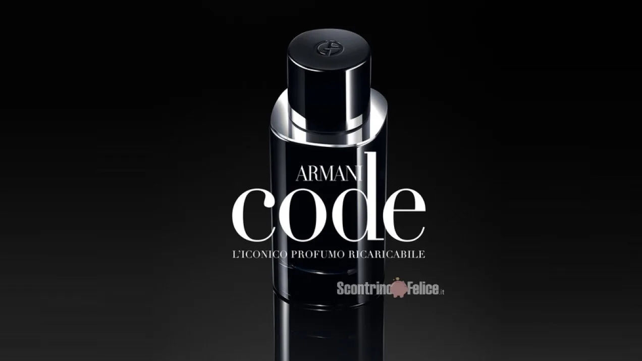 Campione omaggio profumo Armani Code da richiedere subito