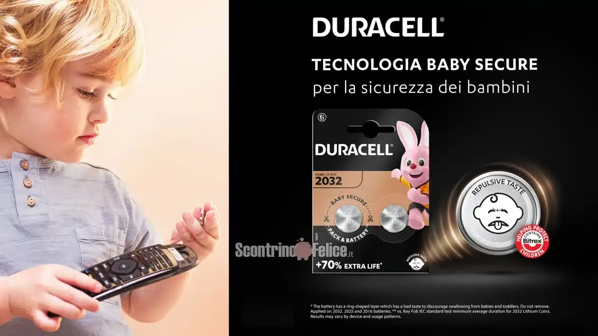 Diventa tester Duracell Baby Secure