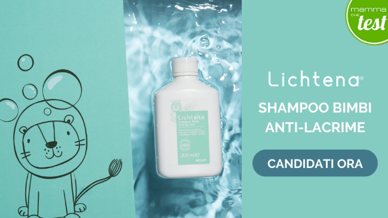 Diventa tester Lichtena shampoo bimbi anti-lacrime