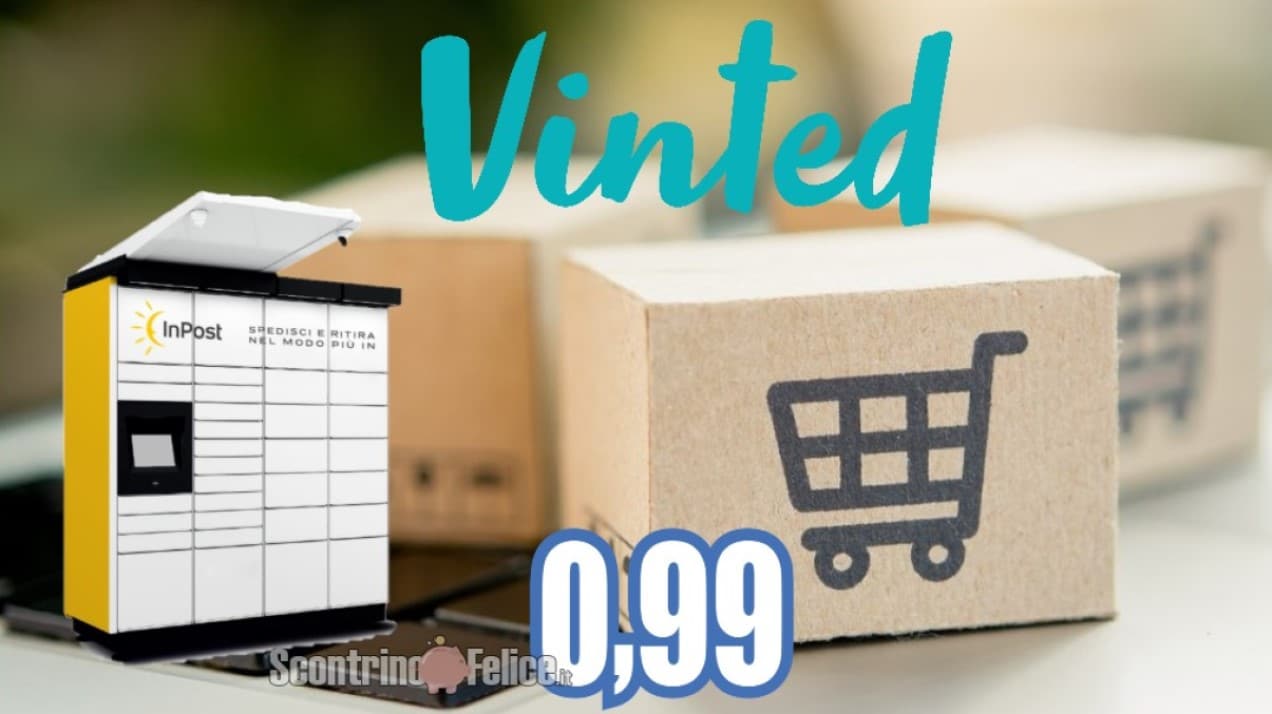 Vinted: spedizione a 0,99 euro solo per questo weekend!