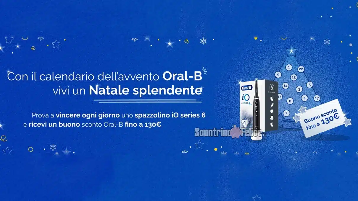 Calendario dell'Avvento Oral B 2023