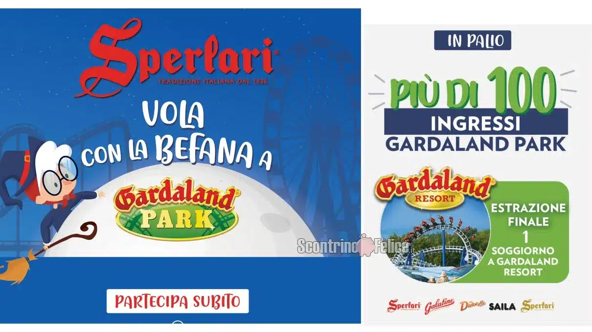 Concorso Sperlari: vinci Gardaland