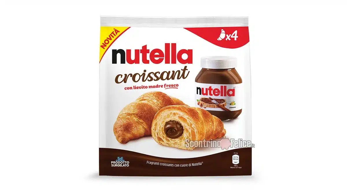 Ferrero lancia Nutella Croissant