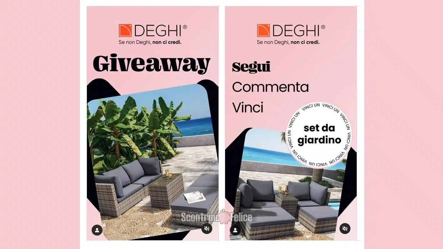 Giveaway Scalapay Deghi