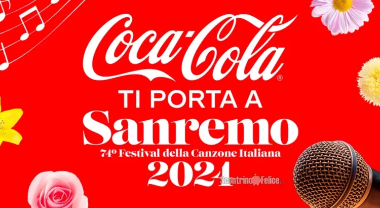 Concorso Coca Cola ti porta a Sanremo 2024